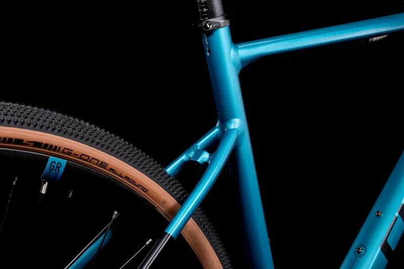 2022 Cube Nuroad Deep Teal/Black Gravel Bike - Small-5